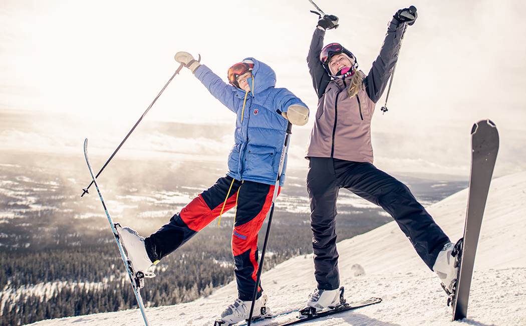 People Skiing in Snow